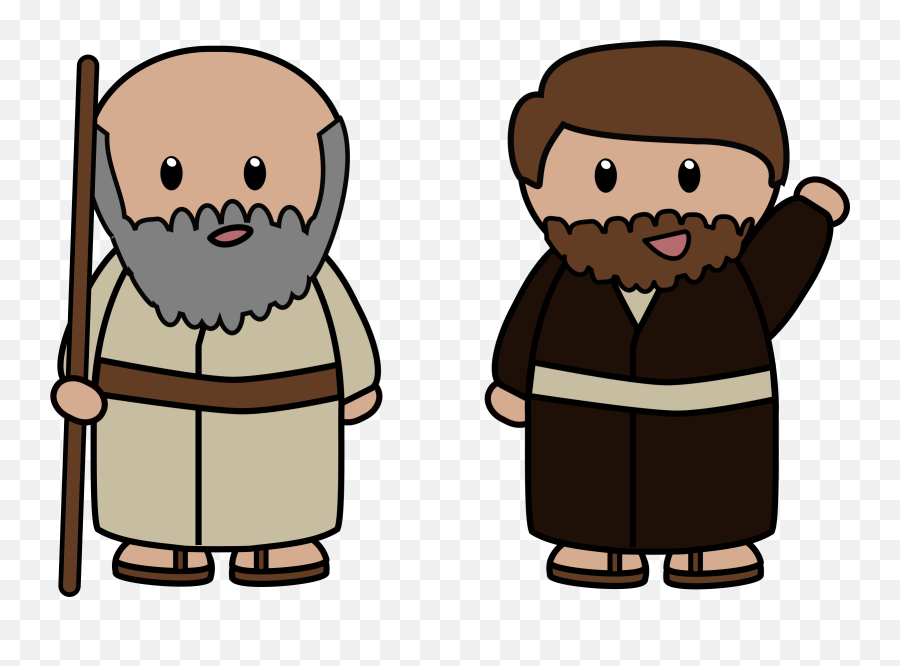 Ancient Man Cliparts 14 - 2400 X 1671 Webcomicmsnet Cartoon Bible People Png,Man Clipart Png