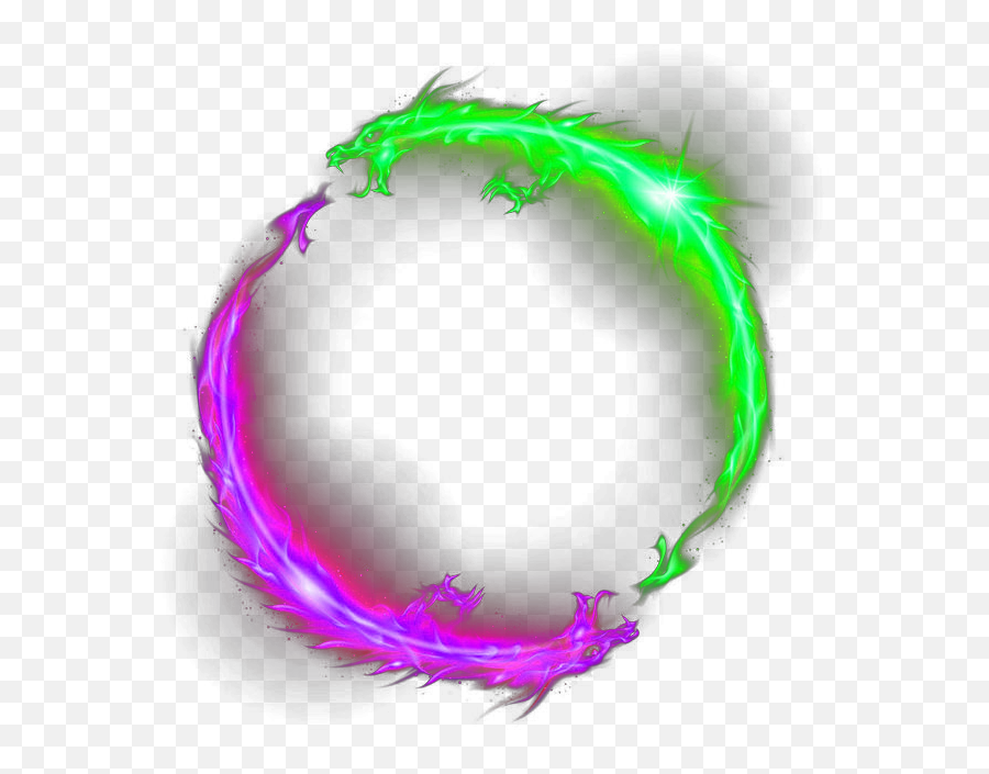 Fire Png Purple Green Edit Photoshop - Green Flame Circle Png,Purple Fire Png