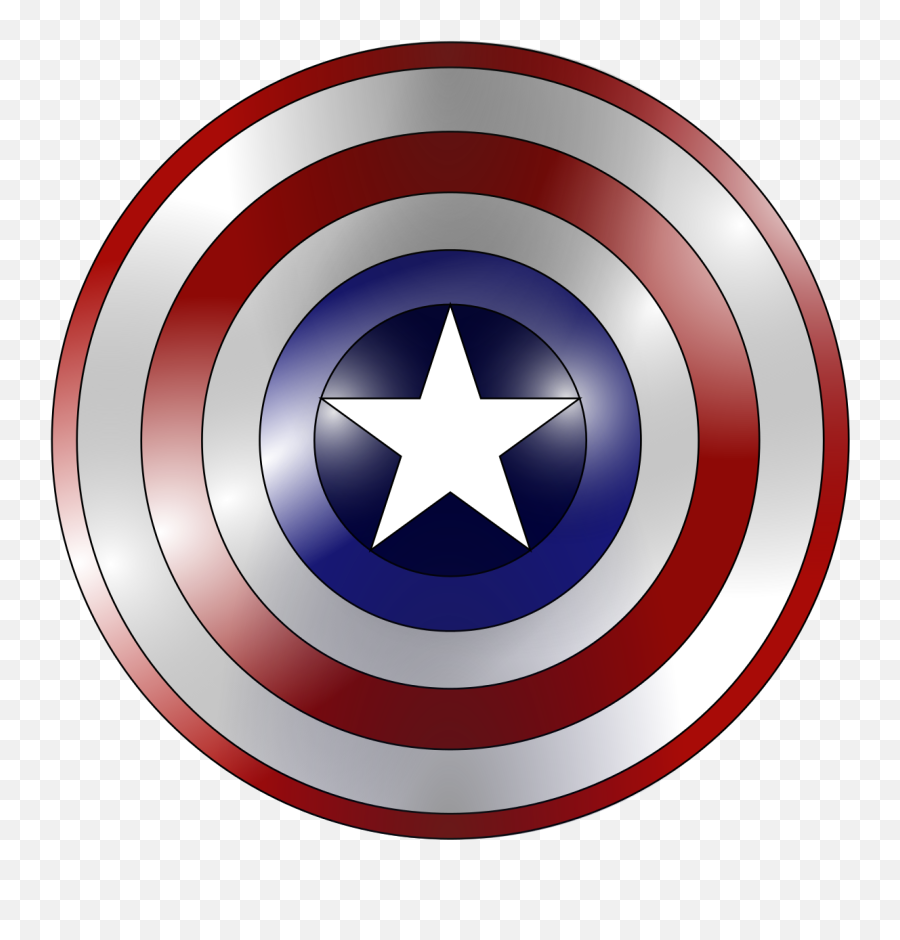 Filecaptain America Shield 04 Whitesvg - Wikimedia Commons Free Captain America Shield Svg Png,Captain America Png