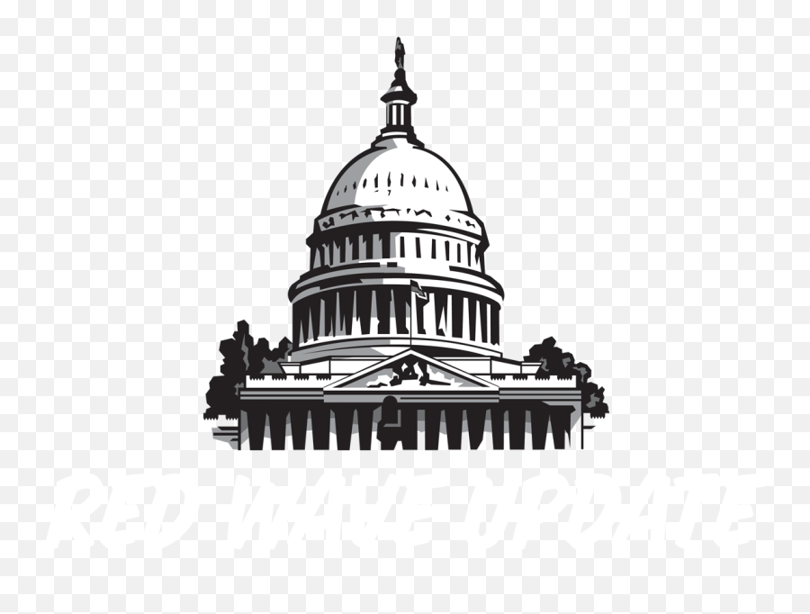 Red Wave Png - Capitol Building Clip Art,Capitol Building Png