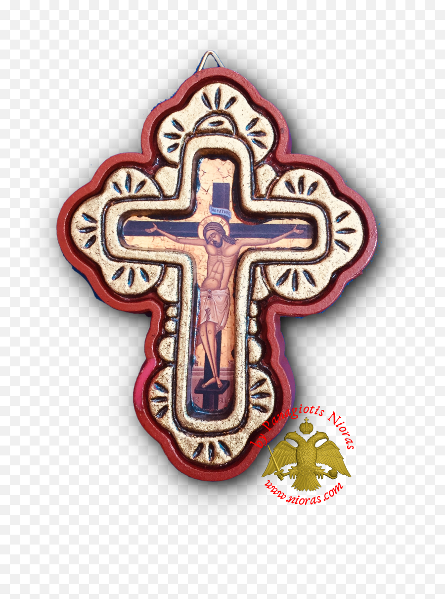 Orthodox Wooden Cross 6x9cm - Byzantine Png,Wooden Cross Png