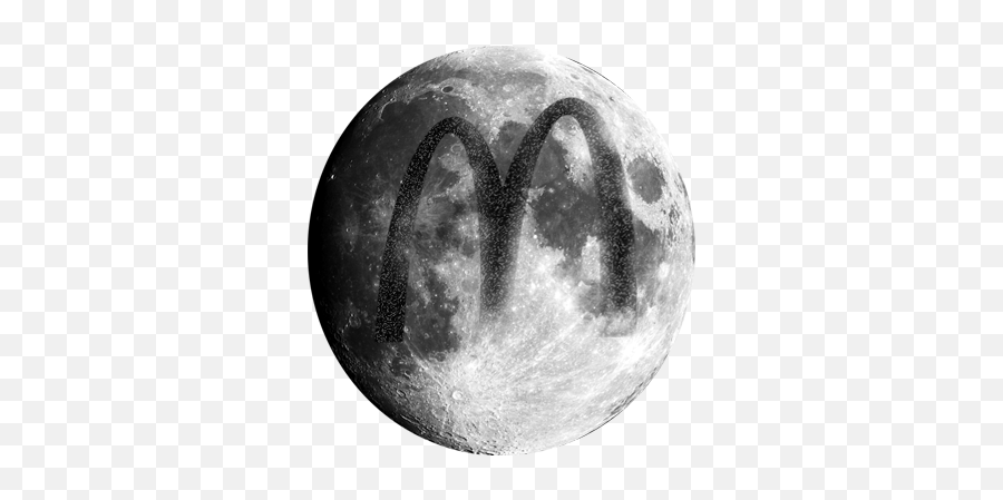 Moonu0027s Surface Scarred By U0027recklessu0027 Mcdonaldu0027s Laser Advert - Lunar Texture Png,Mcdonald's Logo Transparent