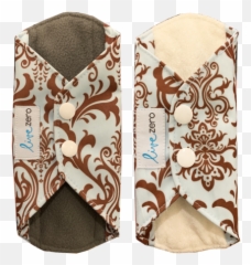 Damask Menstrual Pad - Paisley png