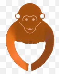 Alessi Gori The Gorilla Figurine - Cartoon Png,Gorilla Cartoon Png
