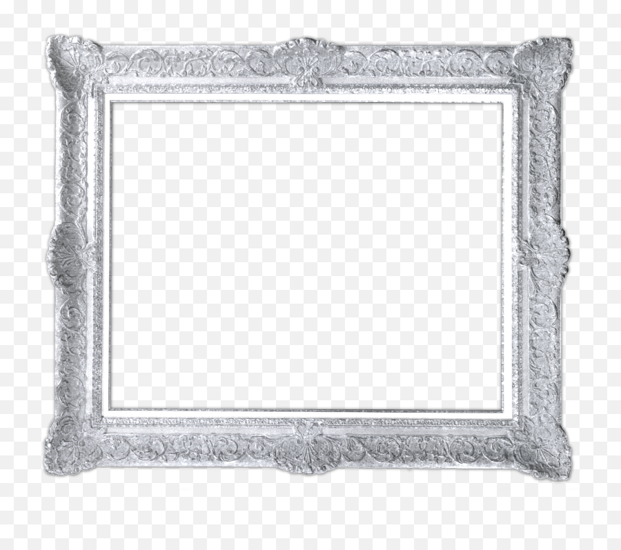 Frame Clip Silver Picture - Gold Frame Transparent Background Png,Silver Frame Png