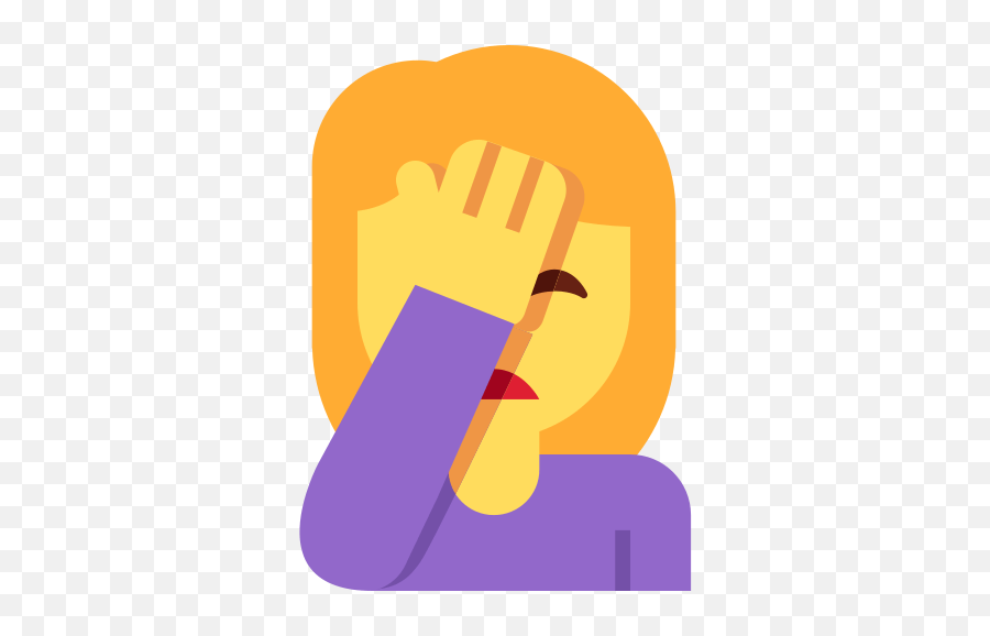 Face Palm Emoji Meaning With Pictures - Emoji Dumm Png,Face Palm Png