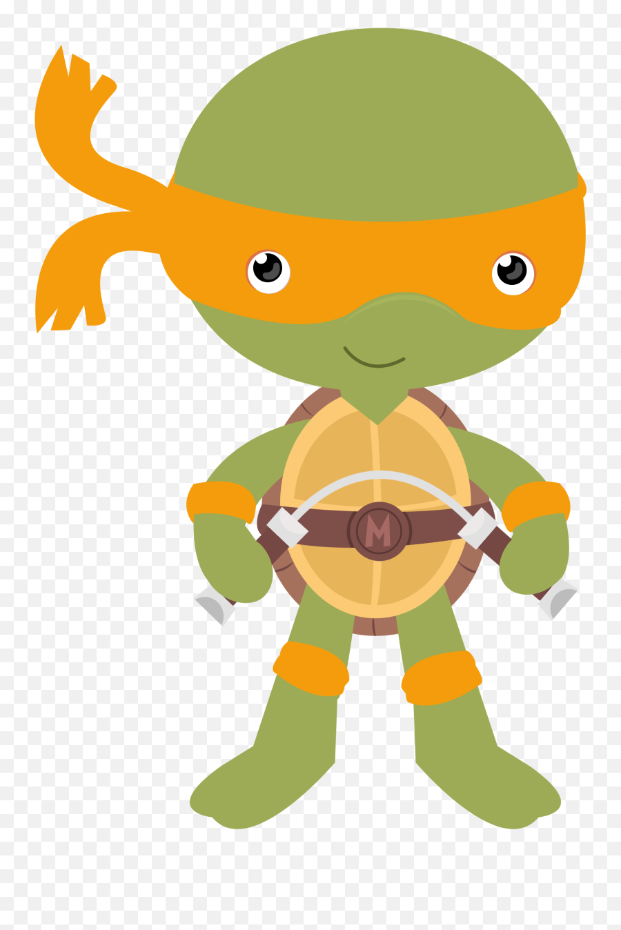 Tartarugas Ninja - Tartaruga Ninja Cute Png,Ninja Turtle Png