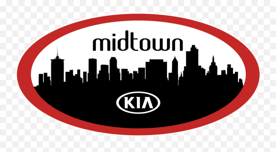 G Midtown Kia Logopng - Tulsa Skyline Graphics,Kia Logo Png