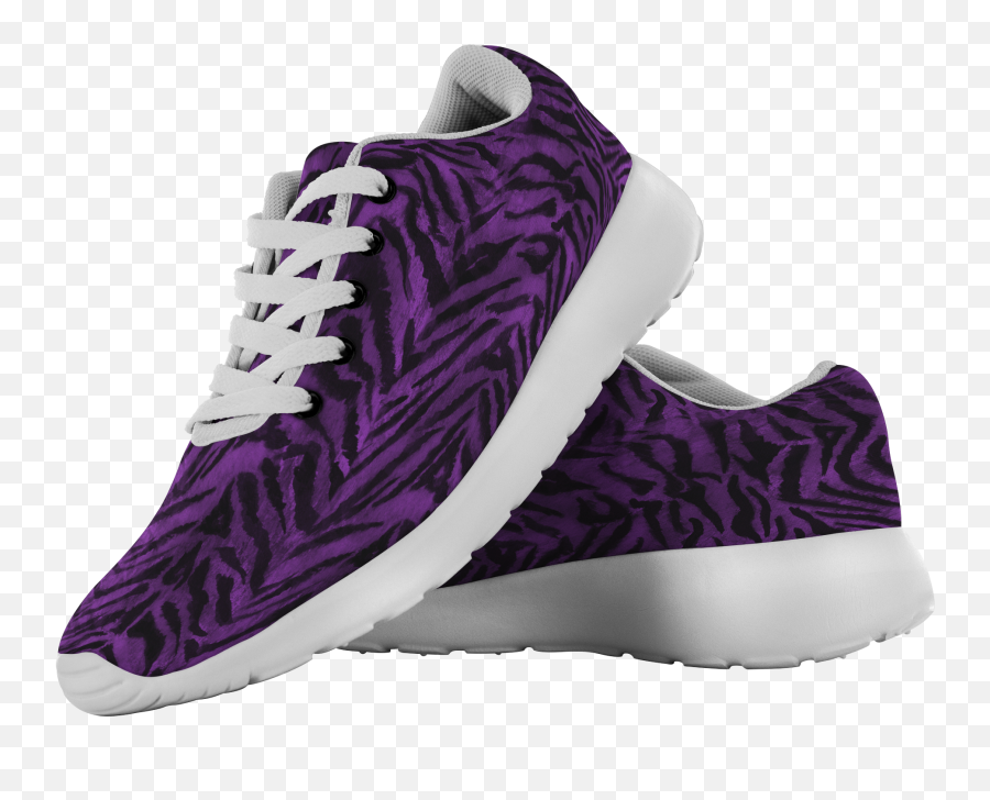 Download Matsu Royal Purple Bengal Tiger Striped Unisex - Bohemian Shoes Png,Tiger Stripes Png