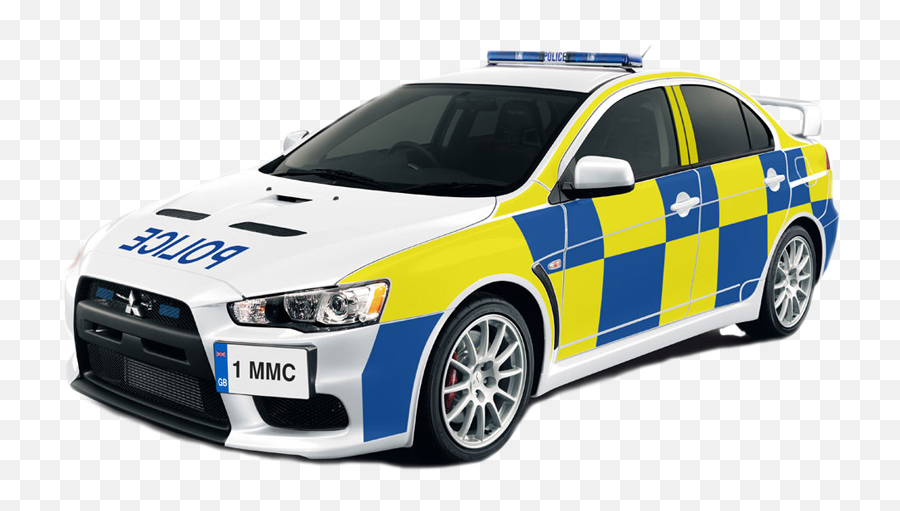 British Cop Car - Police Car Uk Mitsubishi Evo Png,Cop Car Png