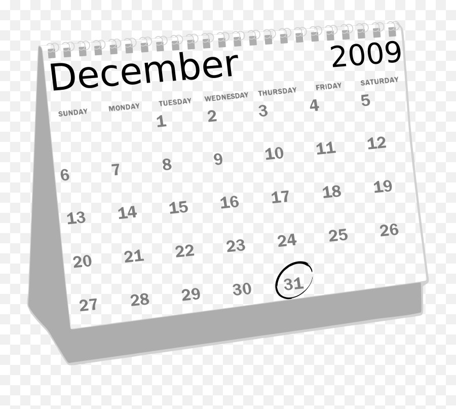 December Calendar Transparent U0026 Png Clipart Free Download - Ywd Desk Calendar December 2018,Calendar Clipart Transparent