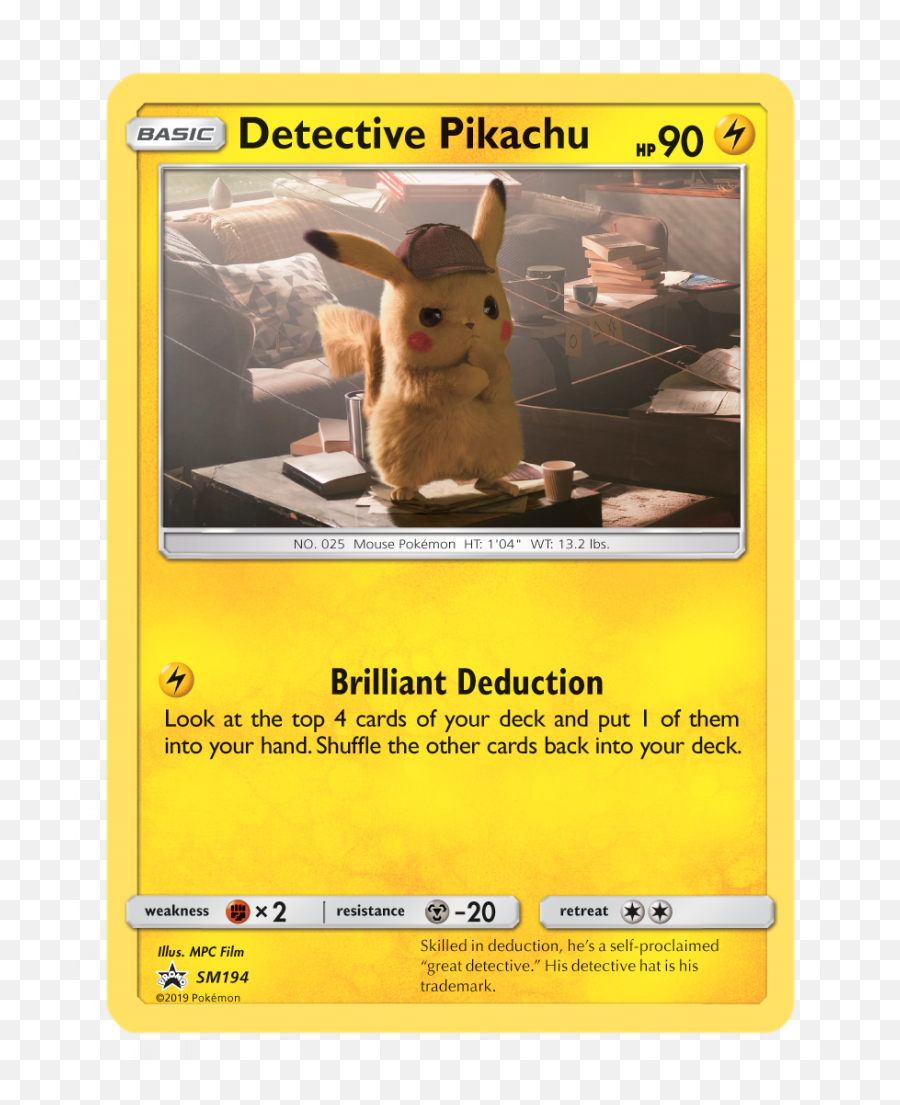 Here Is Every Detective Pikachu Booster Pack Pokémon Card - Pokemon Detective Pikachu Trading Cards Png,Pokemon Cards Png