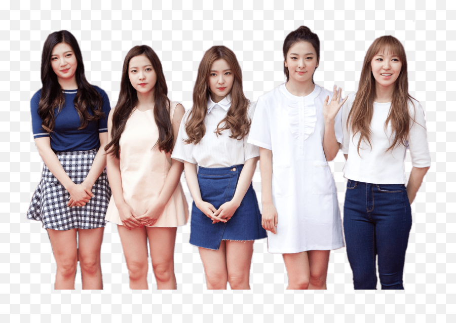 Download Free Png Red Velvet Full Group - Red Velvet Kpop Members,Red Velvet Kpop Logo