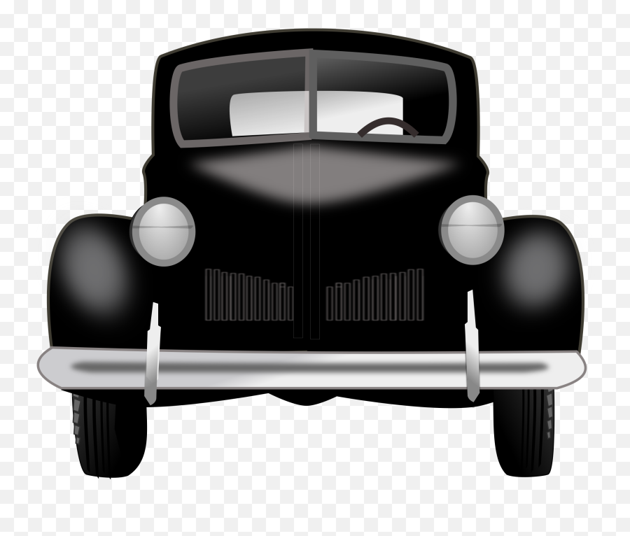 Classic Car 3 Svg Transparent Library - Classic Car Clipart Front Png,Vintage Car Png