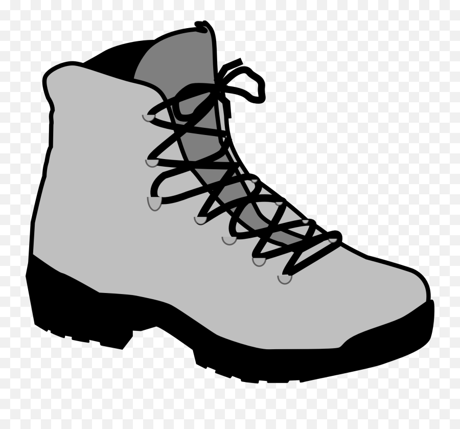 Boot Single Lace - Free Vector Graphic O 219213 Png Hiking Shoes Clip Art,Cartoon Shoes Png