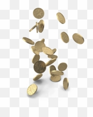 Falling Coins Png Transparent Picture Mart - Pound Png