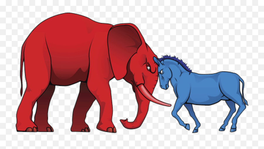 Republican Elephant Png Image - Democrat And Republican Symbols,Republican Elephant Png