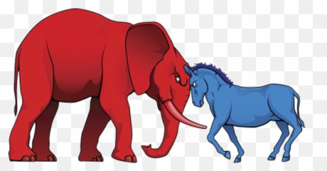 Republican Elephant Png Image - Democrat And Republican Symbols,Republican Elephant Png