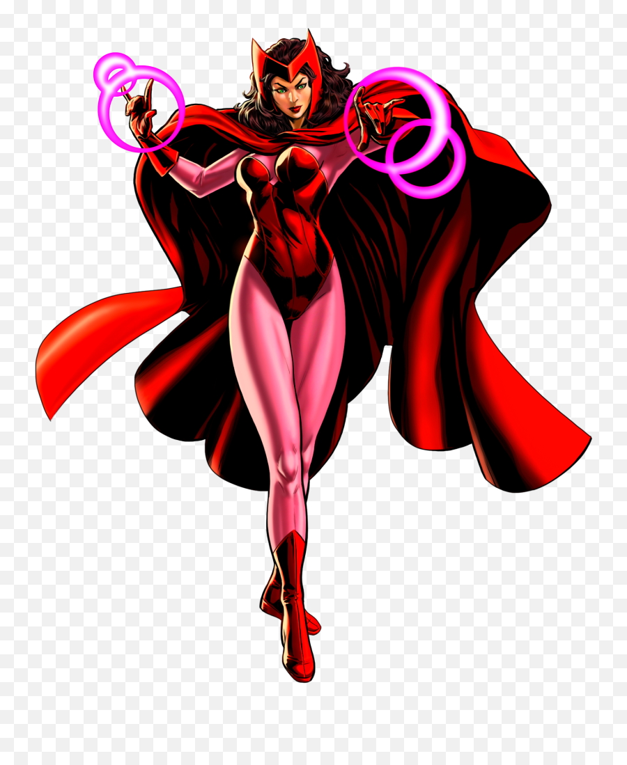 Scarlet Witch Transparent Background - Marvel Avengers Alliance Scarlet Witch Png,Witch Transparent Background