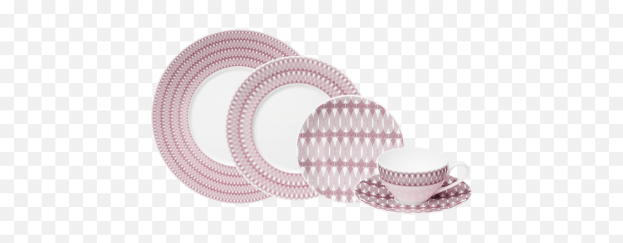 Set Of 5 Porcelain Pieces - Tableware Png,Place Setting Png