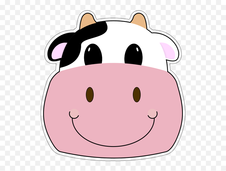 Cow Head Cookie Cutter - Clip Art Png,Cow Head Png