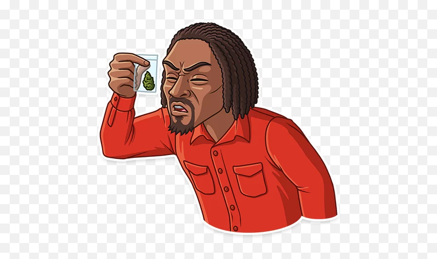 Telegram Sticker 15 From Collection Snoop Dogg - Snoop Dogg Sticker Pack Telegram Png,Snoop Dogg Logo