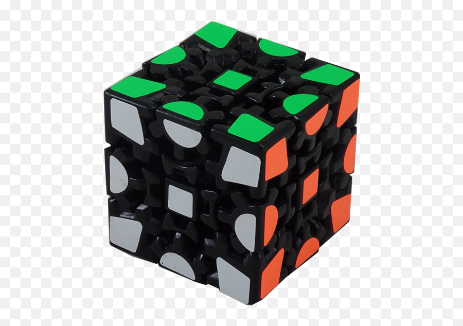 Gear Cube Smooth Turning Twisty Puzzle - Gear Cube Png,Gears Transparent Background