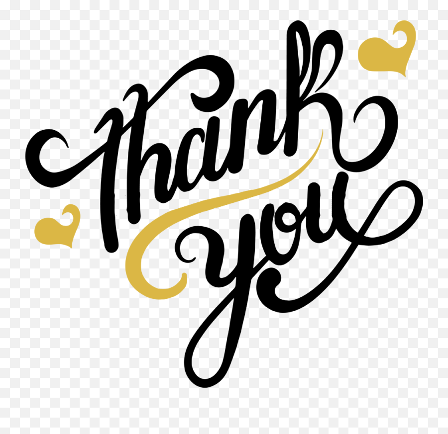 Thank You Page - Subscribing To News And Info Church Of Transparent Thank You Gold Png,Thank You Png Images