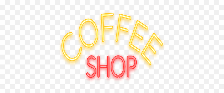 Neon Coffee Sign - Neon Coffee Sign Png,Neon Sign Png