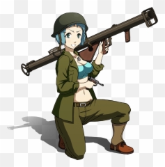 Fuuka Bazooka Is A Legendary Meme - Persona Fuuka Bazooka Png,Bazooka Png