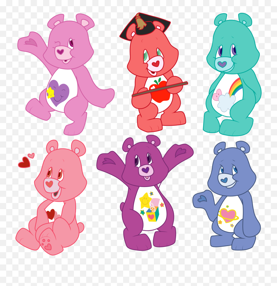 Image - Care Bears Bashful Heart Bear Png,Care Bear Png