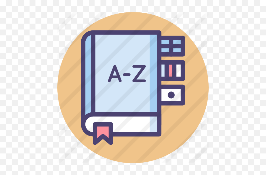 Dictionary - Language Learning Icon Png,Dictionary Png