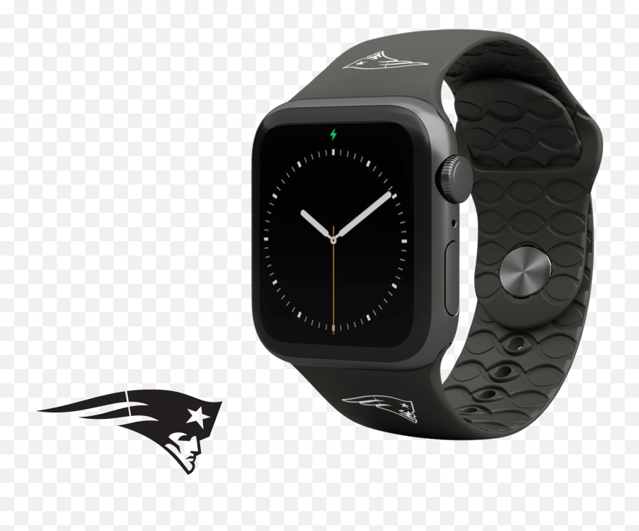 Apple Watch Band Nfl Denver Broncos Black - Broncos Apple Watch Bands Png,Denver Broncos Logo Png