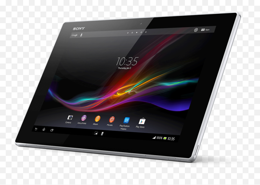 Tablet Samsung Transparent Png - Sony Xperia Z Tablet,Samsung Tablet Png
