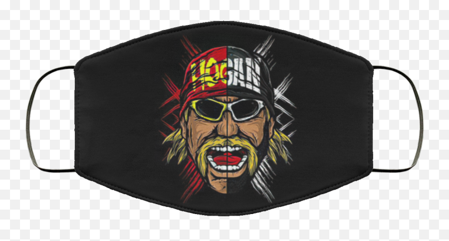Hulk Hogan Cloth Face Mask - Black Girl Magic Face Mask Png,Hulk Hogan Transparent