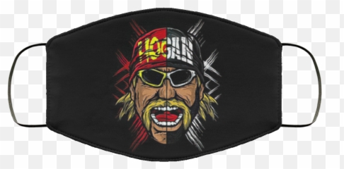 Hulk Hogan Cloth Face Mask - Black Girl Magic Face Mask Png,Hulk Hogan Transparent