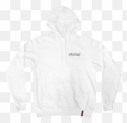 Vertical White Logo Green Flume Online Store Apparel - Long Sleeve Png,White Hoodie Png