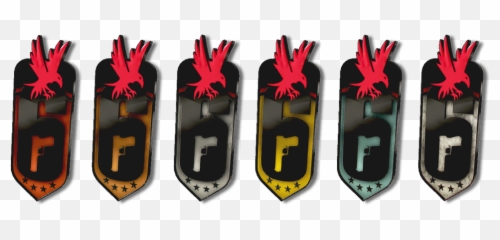 Tom Clancyu0027s Rainbow Six Siege - Stats R6 Red Crow Diamond Charm png