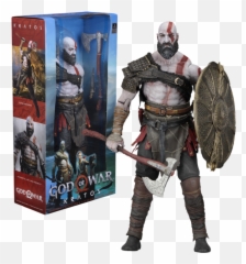 God Of War 2018 - Kratos 14 Scale Action Figure Neca Of png