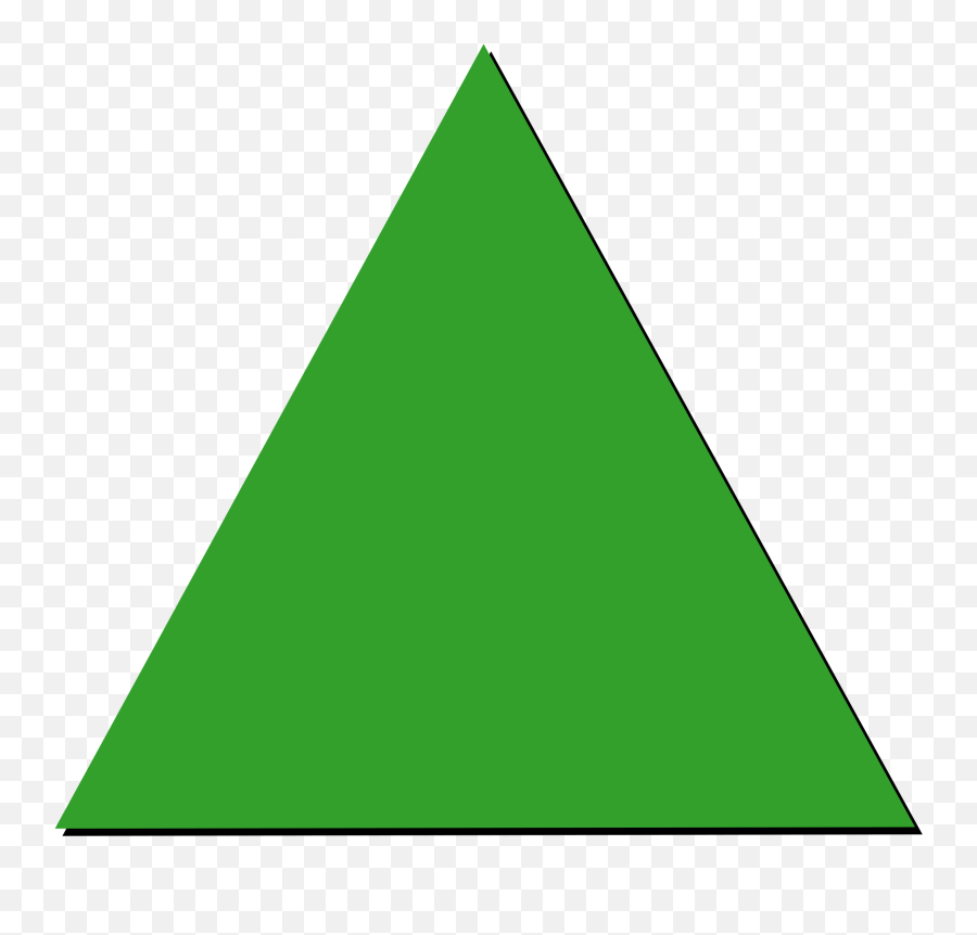 Green Triangle Pattern Block Png Image - Green Triangle Pattern Block,Green Triangle Png