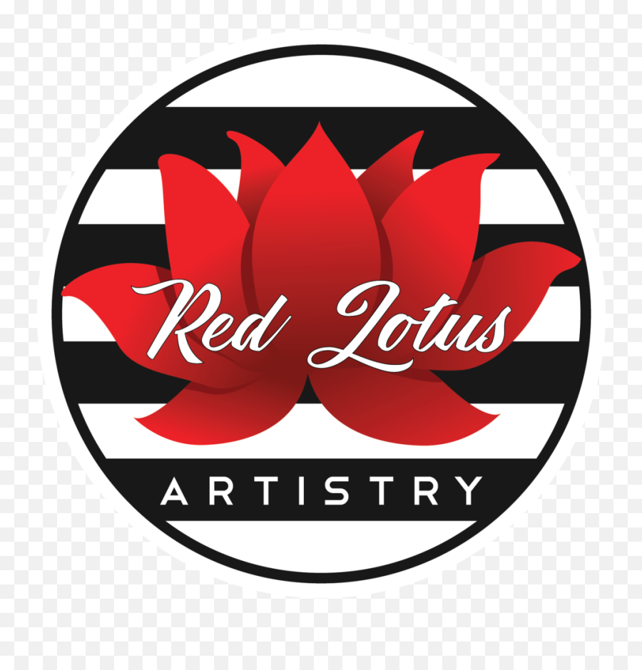 Red Lotus Artistry Png Logo