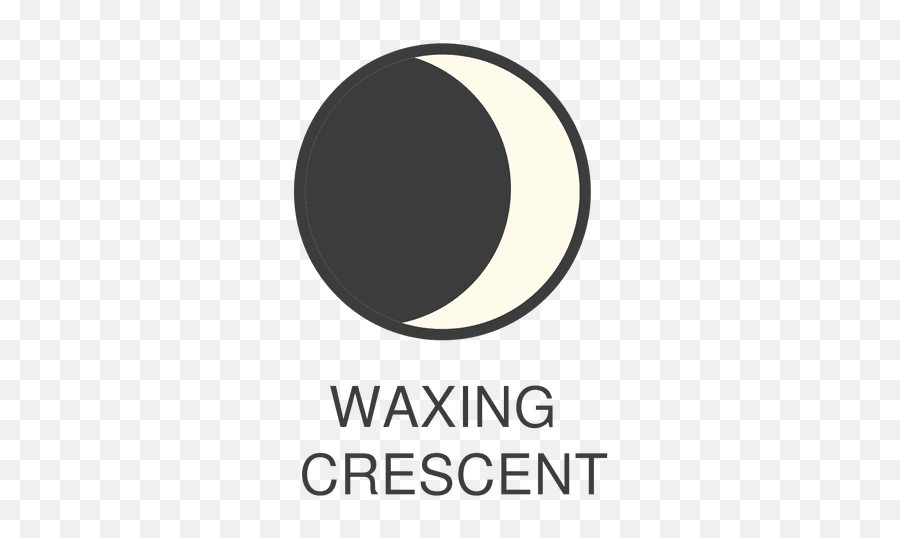 Moon Waxing Crescent Icon - Dot Png,Crescent Icon