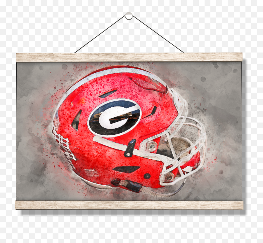 Georgia Bulldogs - Georgia Helmet Fine Art Revolution Helmets Png,Iowa Hawkeyes Icon