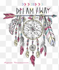 Watercolor Art Painting Dreamcatcher - Catcher Away png