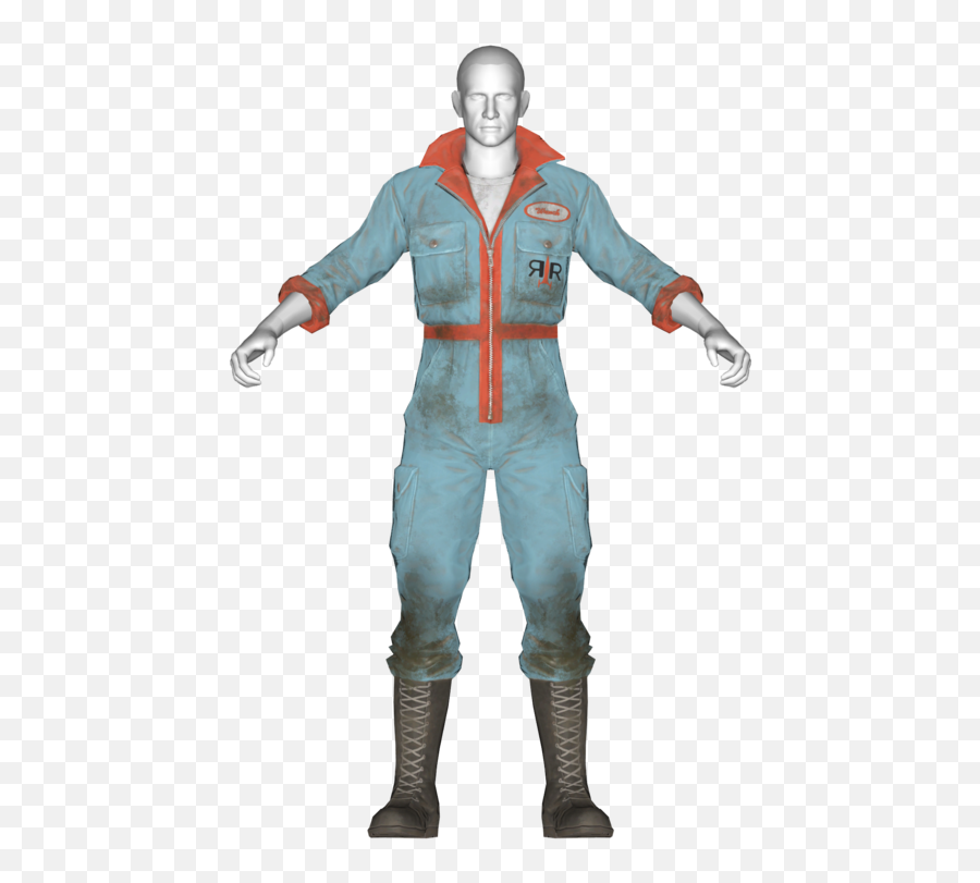 Mechanic Jumpsuit Red Rocket - The Vault Fallout Wiki Fallout 4 Png,Overalls Png