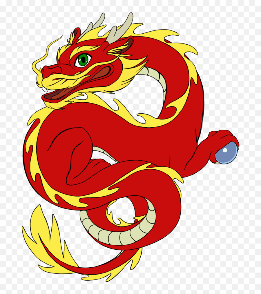 Dragon Clipart Oriental - Cute Chinese Dragon Png,Chinese Dragon Transparent