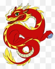 Dragon Clipart Oriental - Cute Chinese Png