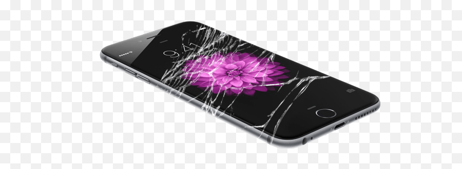 Cracked Iphone Png 5 Image - Broken Iphone 7 Glass,Cracked Png