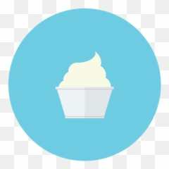 Dessert Vanilla Ice Cream Cup Icon - Logo In A Cup png