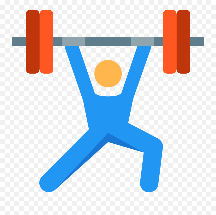 Weightlifting Transparent Images Pluspng - Weightlifting Weight Lifting Icon Png,Powerlifting Icon